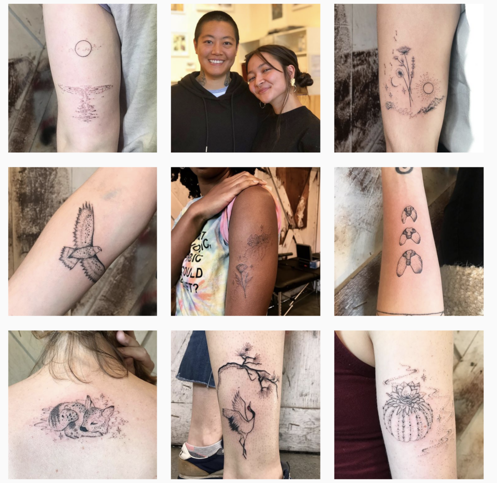 hand poke artist on instagram