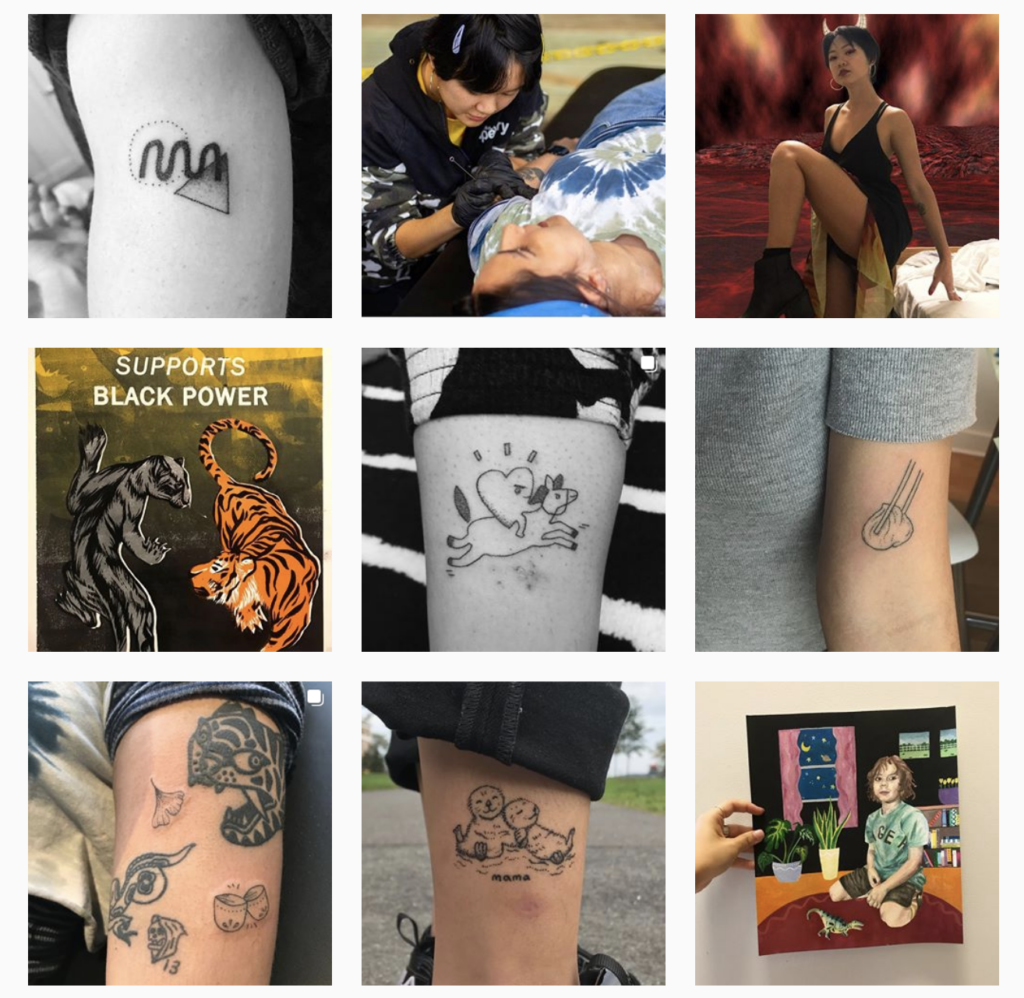 hand poke artist on instagram