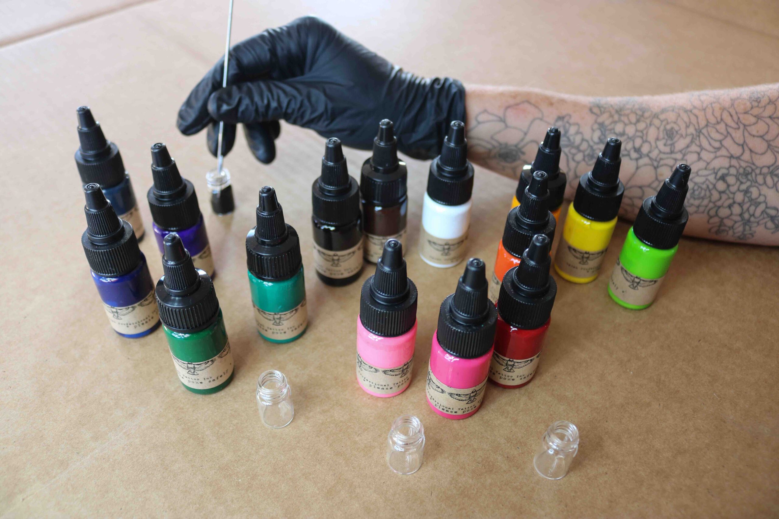 stick and poke kit inks